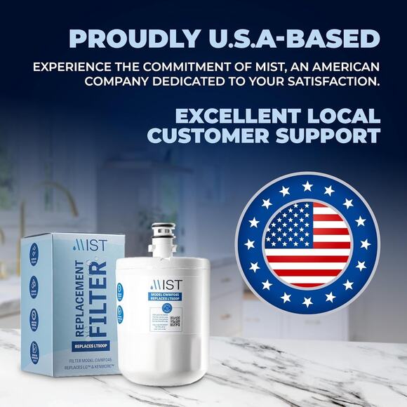 Mist 5231JA2002A Refrigerator Water Filter Replacement for LG LT500P, ADQ7291091 - Picture 6 of 8